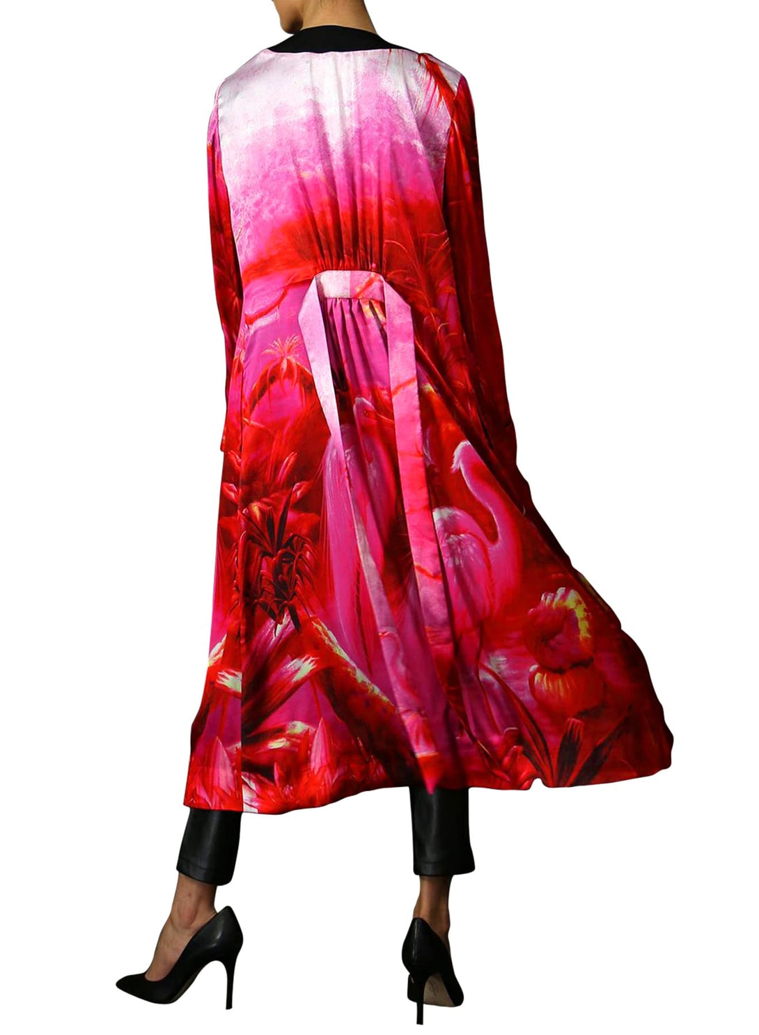 plus size kimono, beautiful kimono, Kyle X Shahida, womens kimono robes, hot pink silk robe, Kyle Richards Store