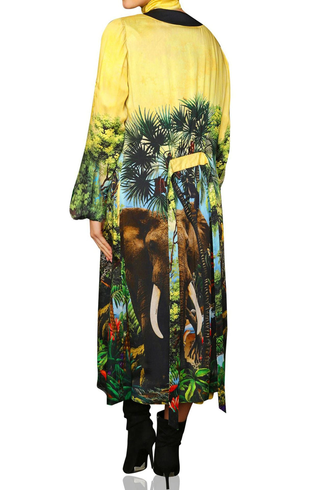kyle-richards, shahida-kyle-store, animal-print-robe, long-silk-robe