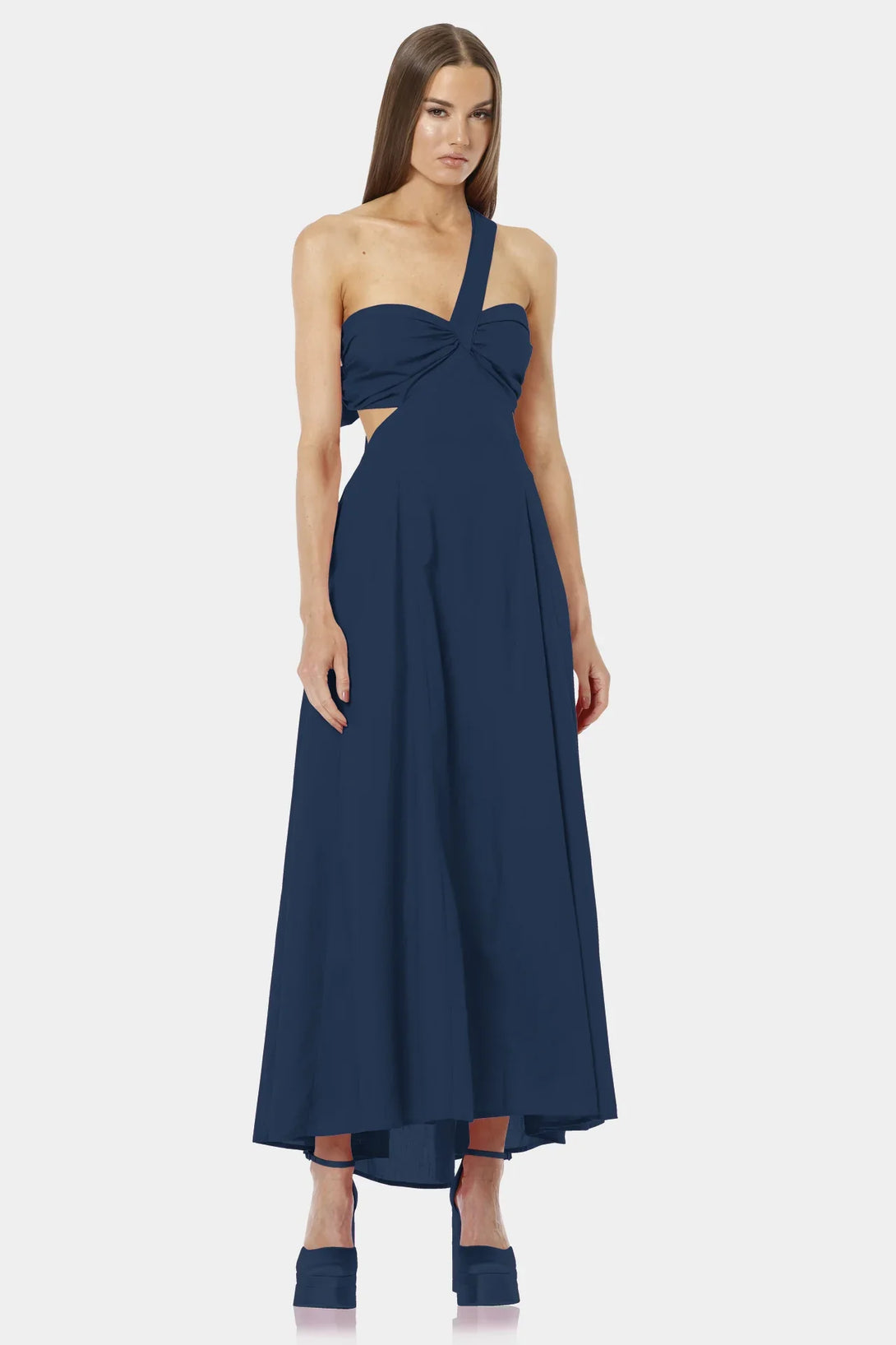 One Shoulder Dress | Long Dressy Dresses - Shahida Parides Large One Shoulder Dress | Long Dressy Dresses - Shahida Parides Large