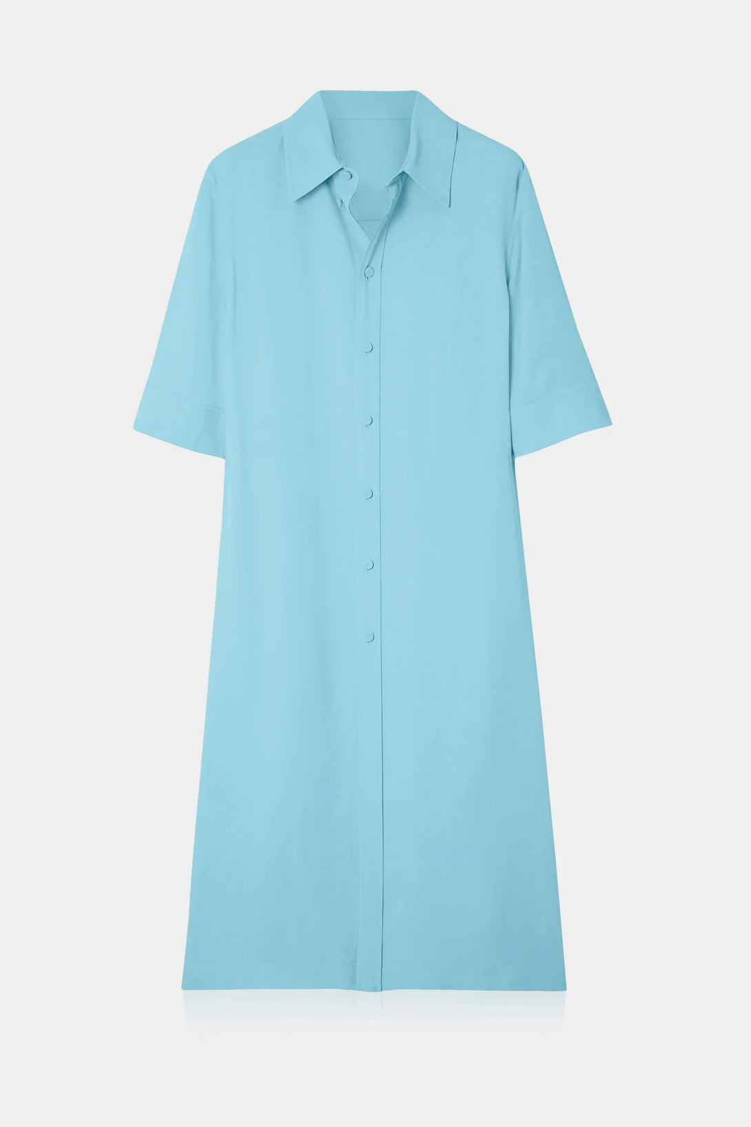 Shahida Parides,
day dresses for women,
dark blue midi dress,
button up dress blue,