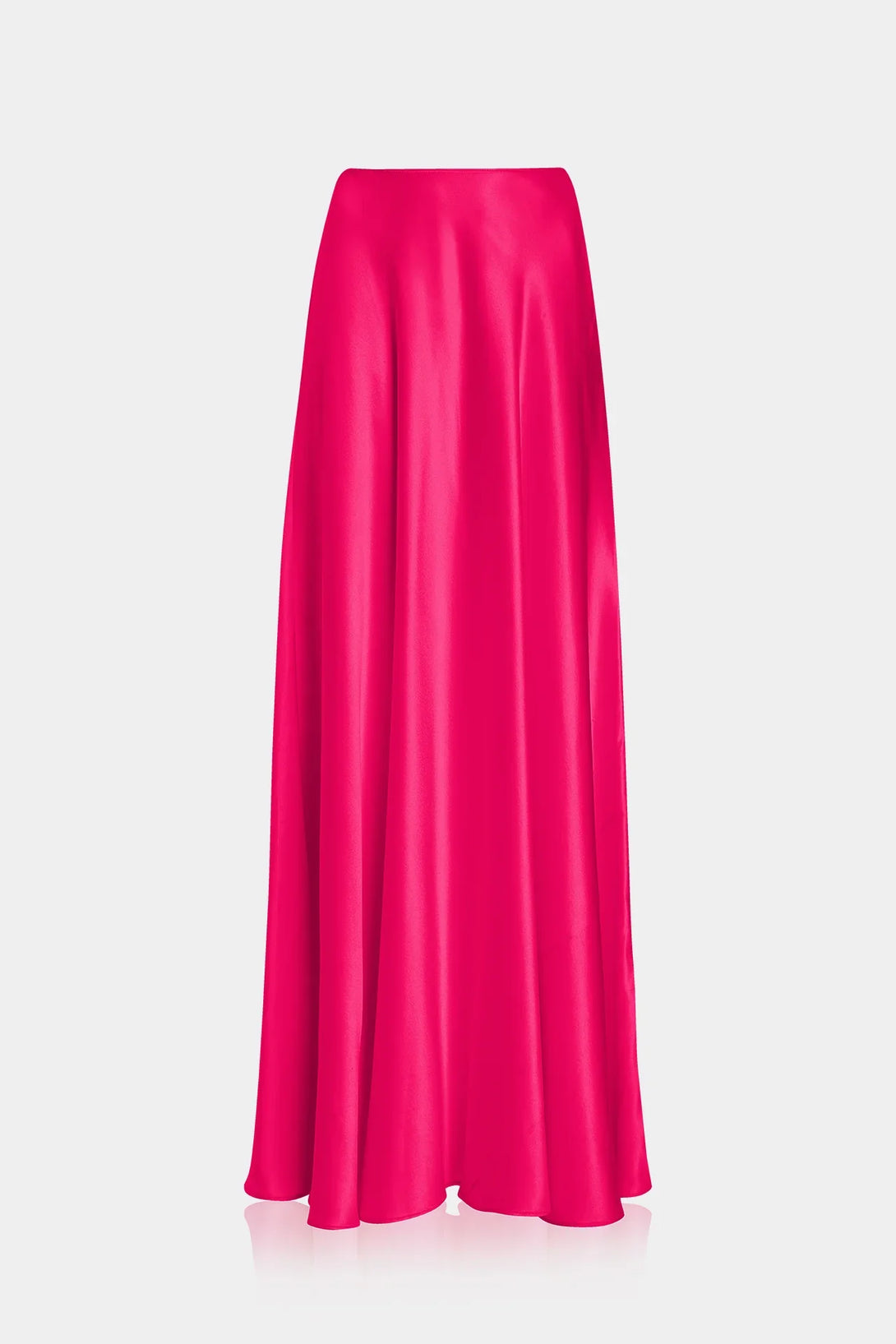 pink dress skirt ZARA NEW SS25 WOMAN ZW COLLECTION FLared COTTON SKIRT Pink