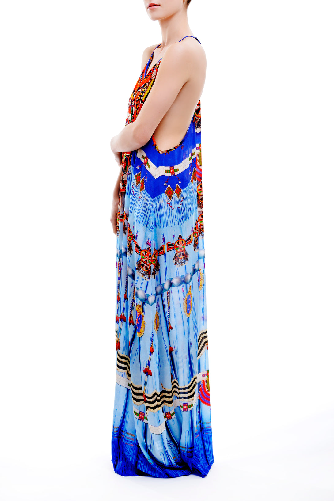  long blue dress formal, Shahida Parides, long dresses for women, flowy maxi dress, Shahida Parides,