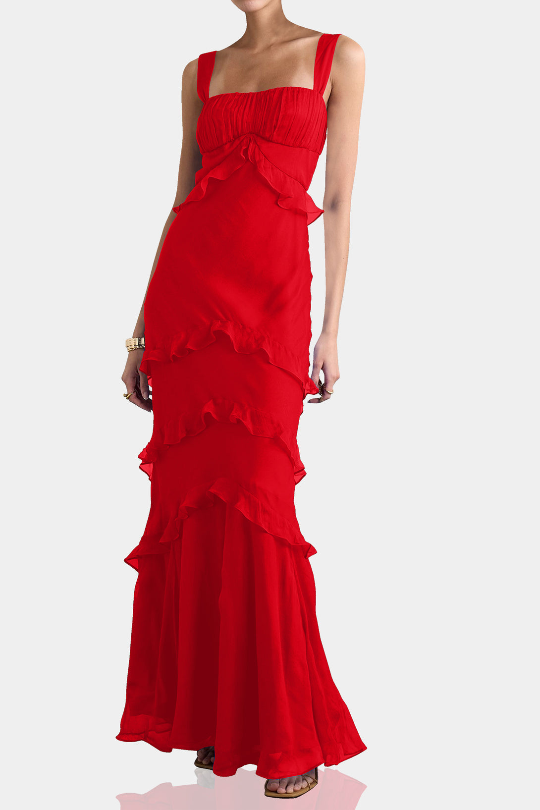 Shahida Parides,
summer maxi dresses for women
long sleeveless red dress
long summer dresses