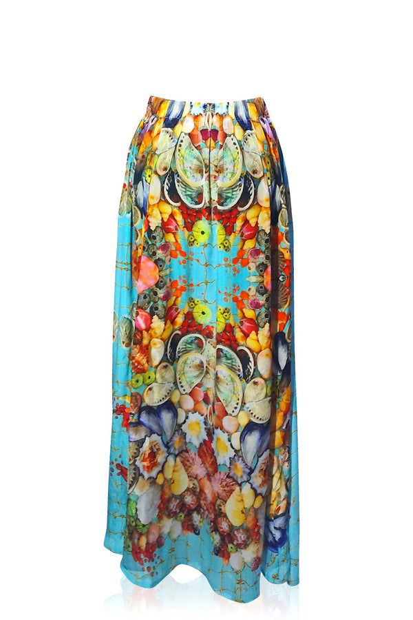 "multicolor long skirt" "designer maxi skirt" "Shahida Parides" "cute long skirts"