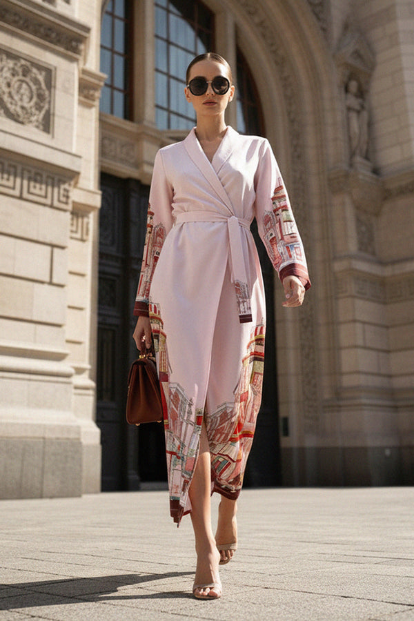 comfortable silk robe, luxury women's kimono, versatile silk wear, modern kimono outfit, Kyle-X-Shahida