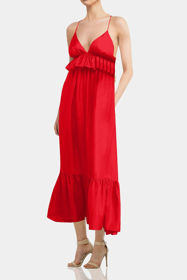 dress long dress,
red dress for women,
backless maxi dress,
Shahida Parides,