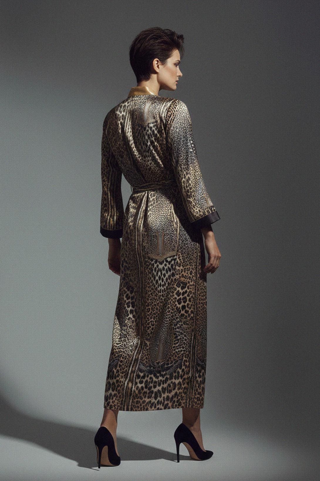 Kyle X Shahida, best womens robe, airy kimono, elegant summer wear, lightweight robe, long floor robe, chic womens kimono