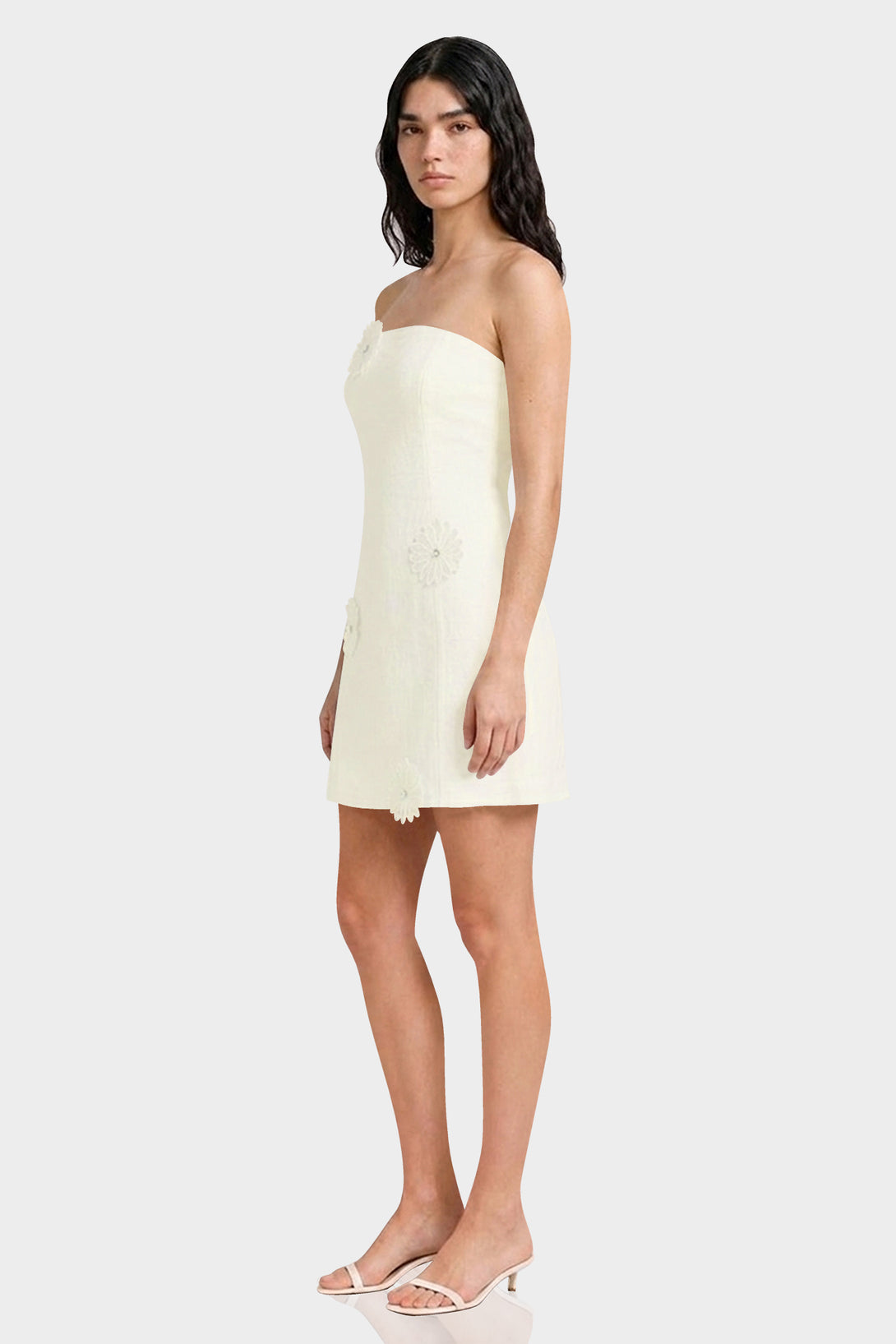 ivory mini dress bridal Ivory Oasis Sweetheart Textured Bridal Mini Dress
