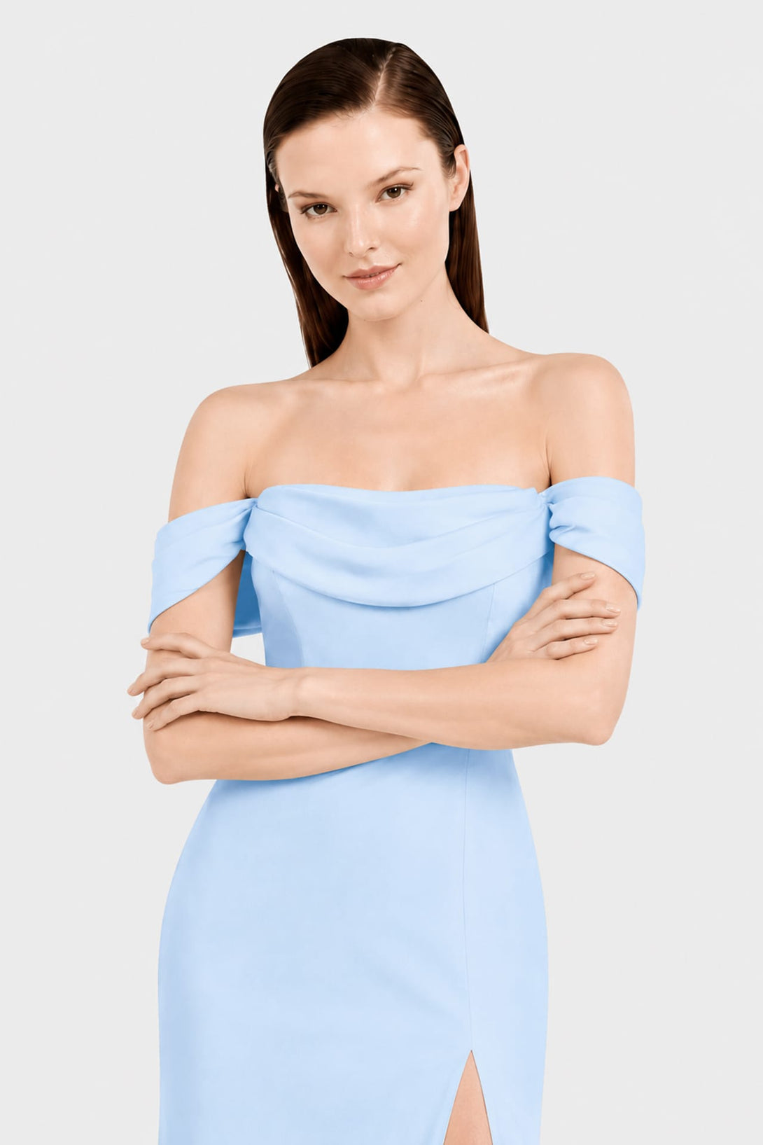 Sky Blue Convertible Bridesmaid Dress