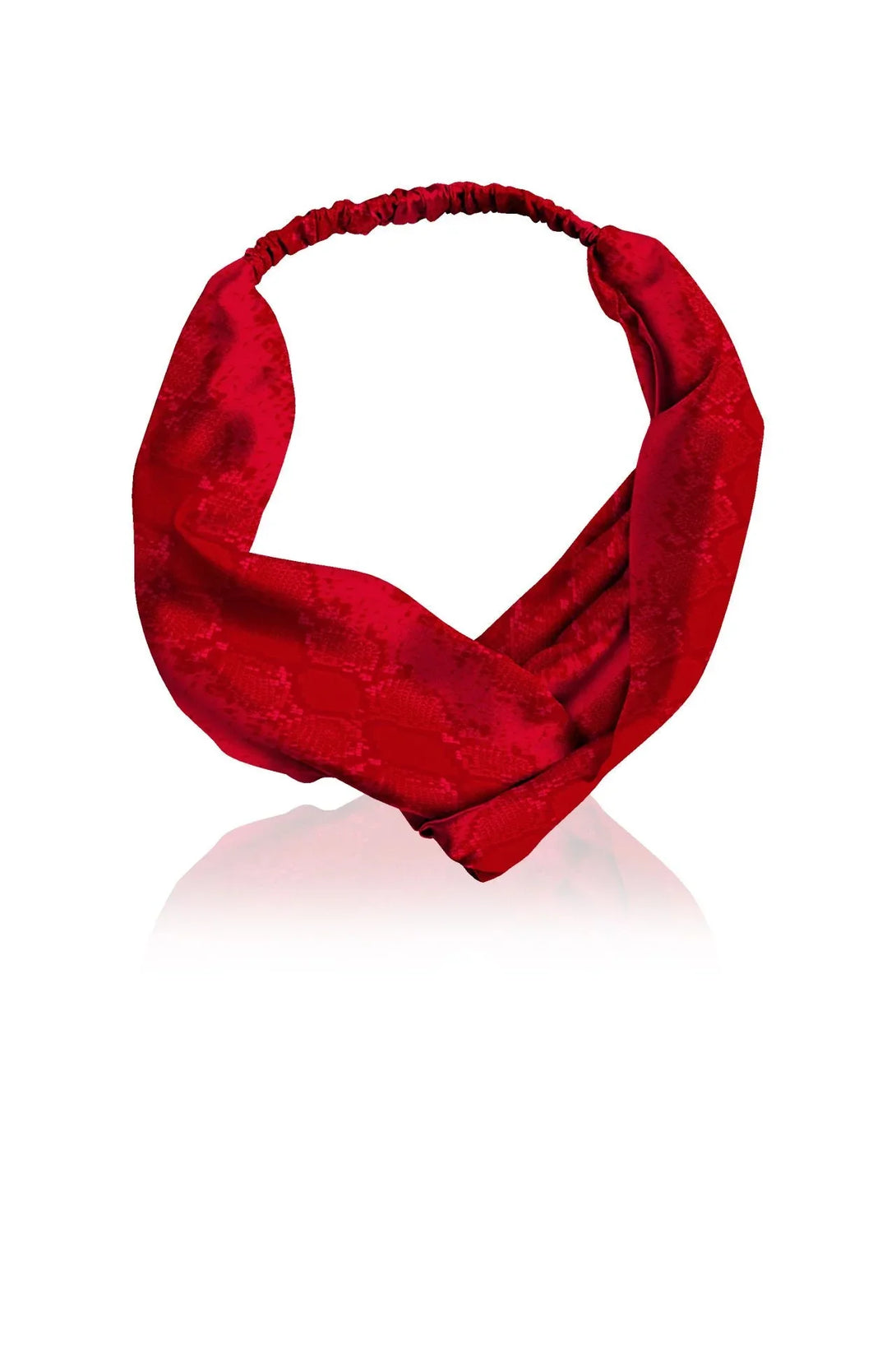 luxury headband, vegan silk hairband, blood stone accessory, eco friendly fashion, shahida kyle richards, designer headband