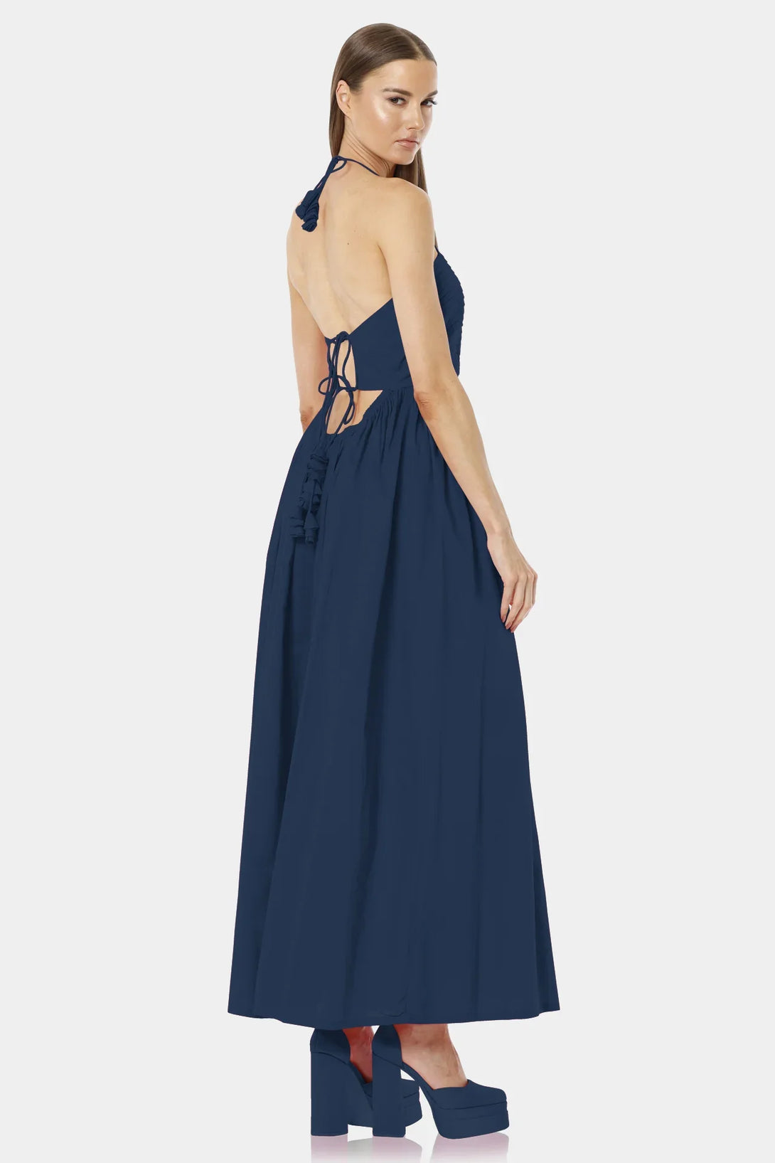 Bright Maxi Dress | Long Flowy Dress - Shahida Parides Medium Bright Maxi Dress | Long Flowy Dress - Shahida Parides Medium