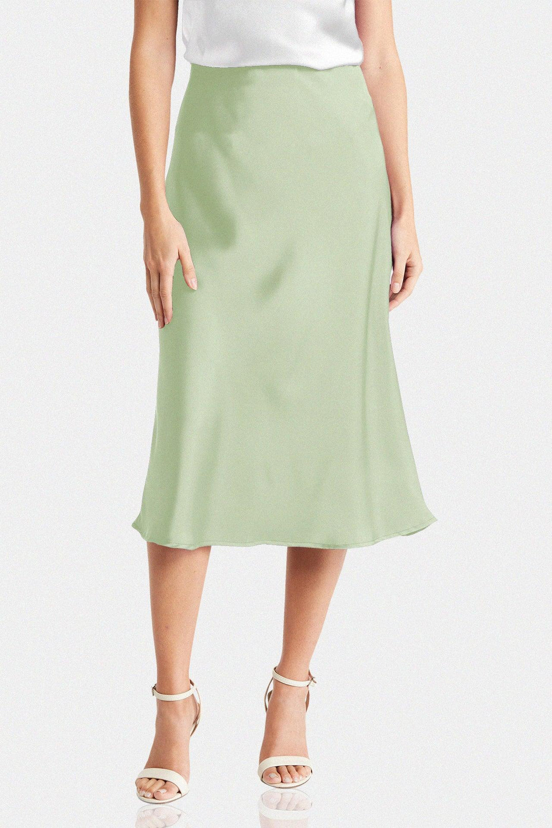 medium length skirts for women, ladies knee length skirts, bias skirt, Shahida Parides,