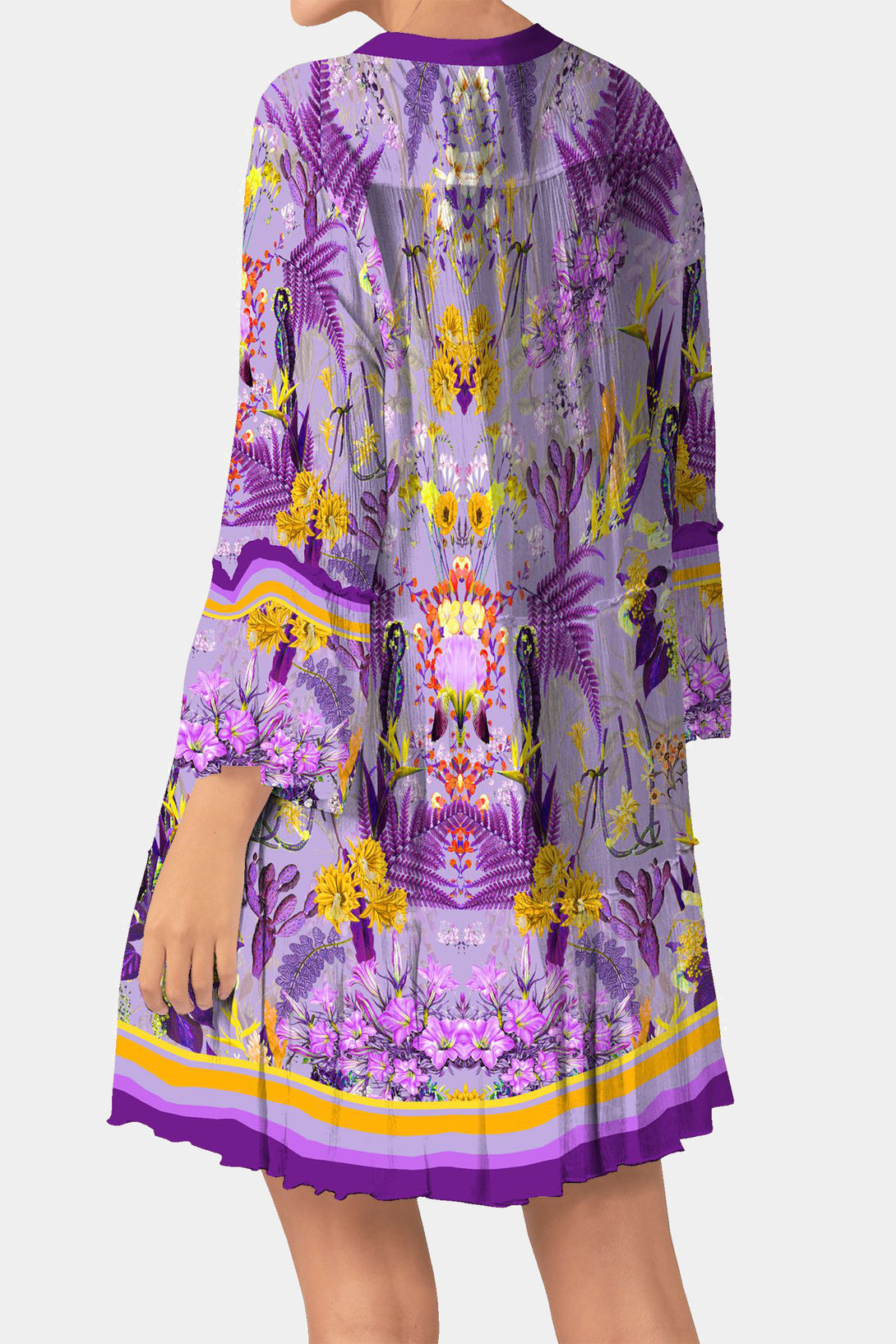  min lilac dress, short sleeve summer dresses,Shahida Parides, mini frock for women,