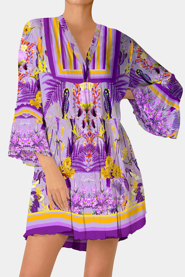  lilac short dress, short sleeve dress mini, Shahida Parides, sexy mini dresses for women,