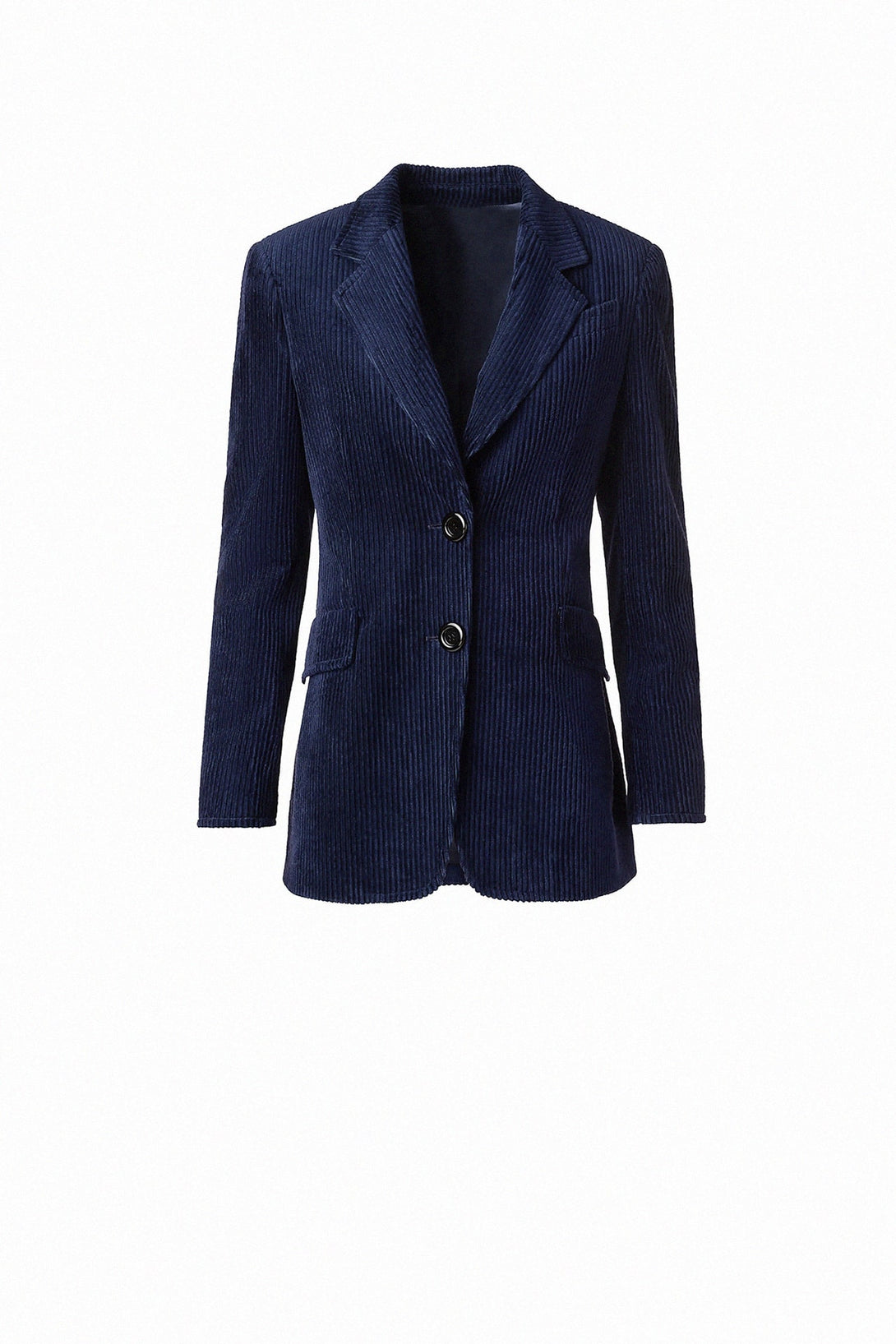 luxury navy blue blazer women, shahida