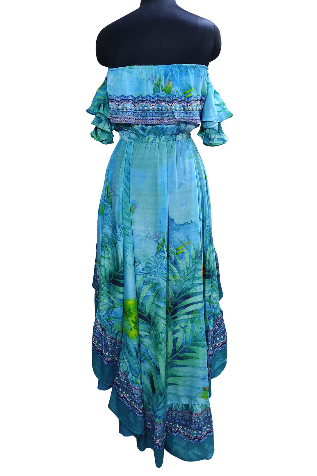  blue maxi dress, high low formal dresses, Shahida Parides, long flowy dresses, plus size maxi dresses,