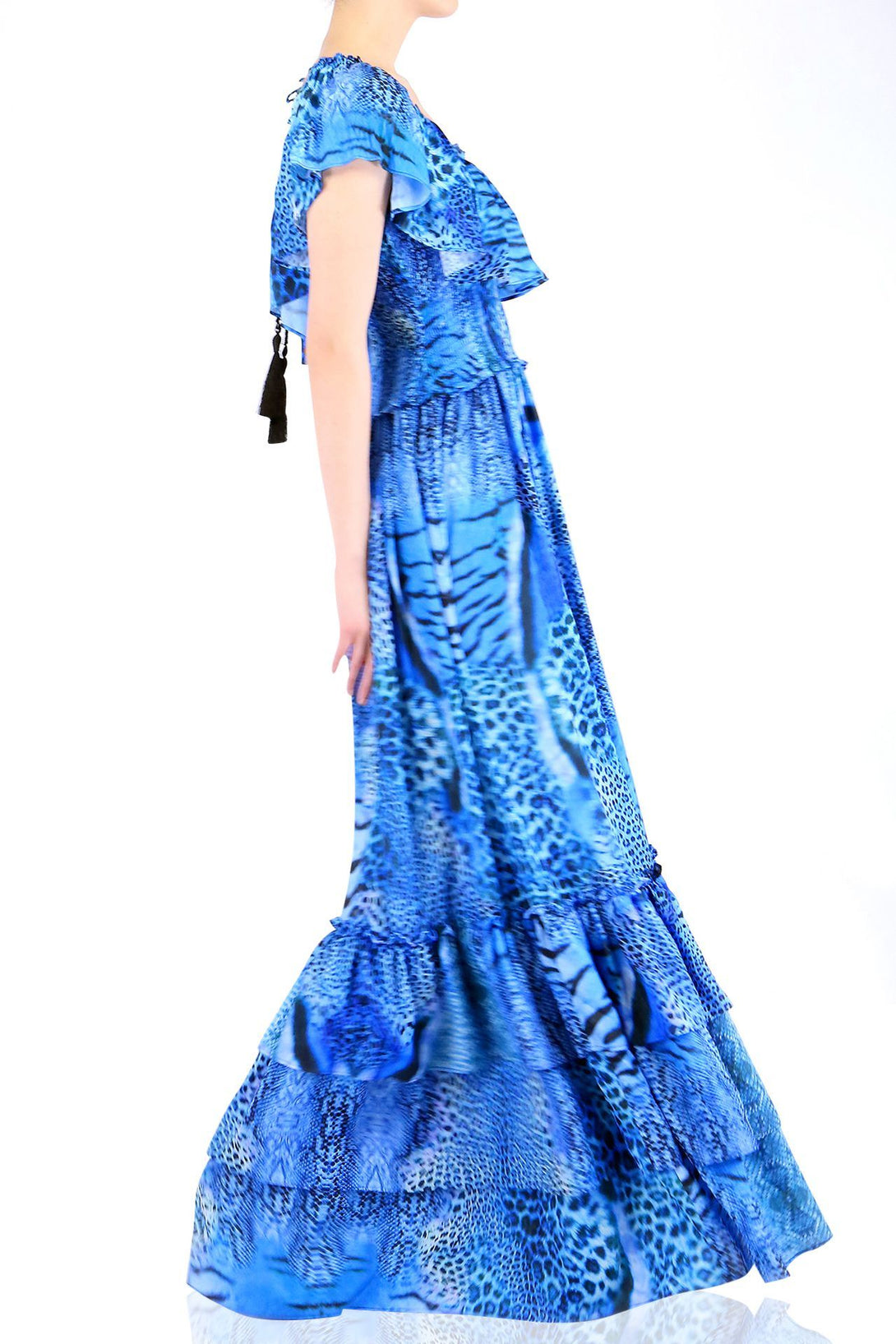  blue formal dresses long, plus size maxi dresses, Shahida Parides, long summer dresses, summer maxi dress,