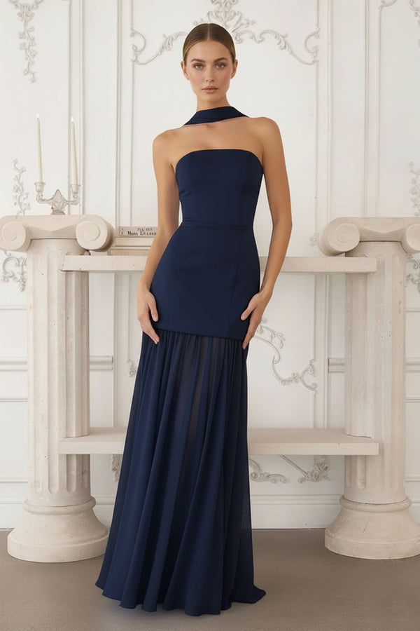 Metallic blue satin bridesmaid dresses Shahida Parides Metallic blue satin bridesmaid dresses Shahida Parides