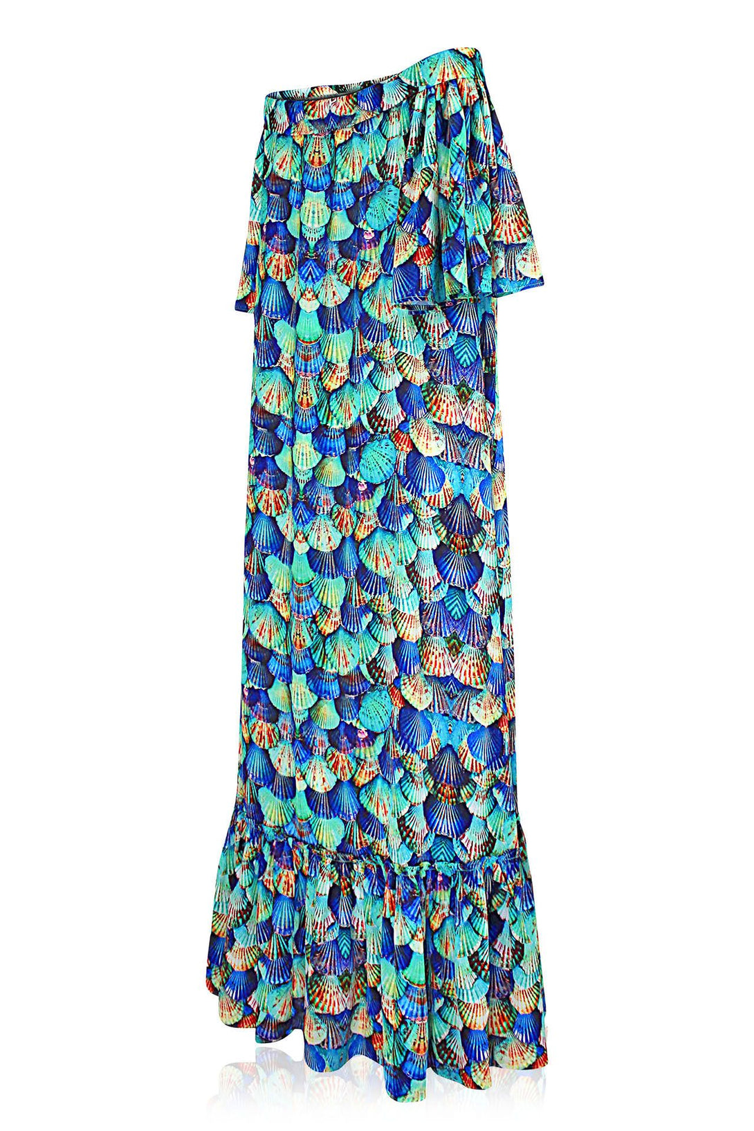 "royal blue cocktail dress" "off the shoulder summer dress" "Shahida Parides"