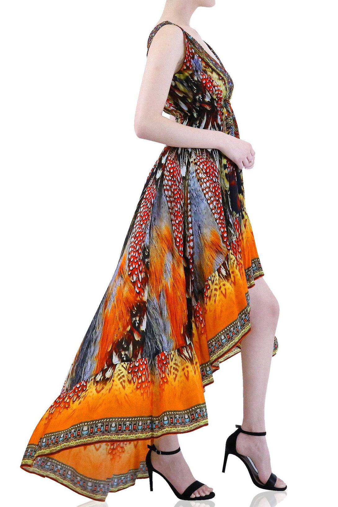  orange maxi dress plus size, plus size maxi dresses, Shahida Parides, long summer dresses, summer maxi dress,