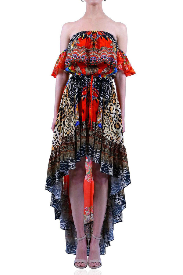  orange summer maxi dress, plus size maxi dresses, Shahida Parides, long summer dresses, summer maxi dress,