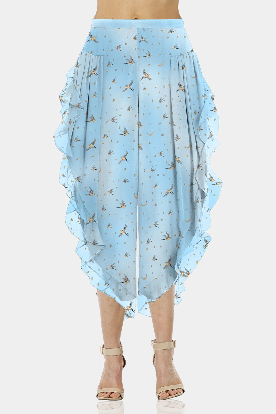 frilly pants,
ruffle bottoms,
ruffle pants womens,
Shahida Parides,