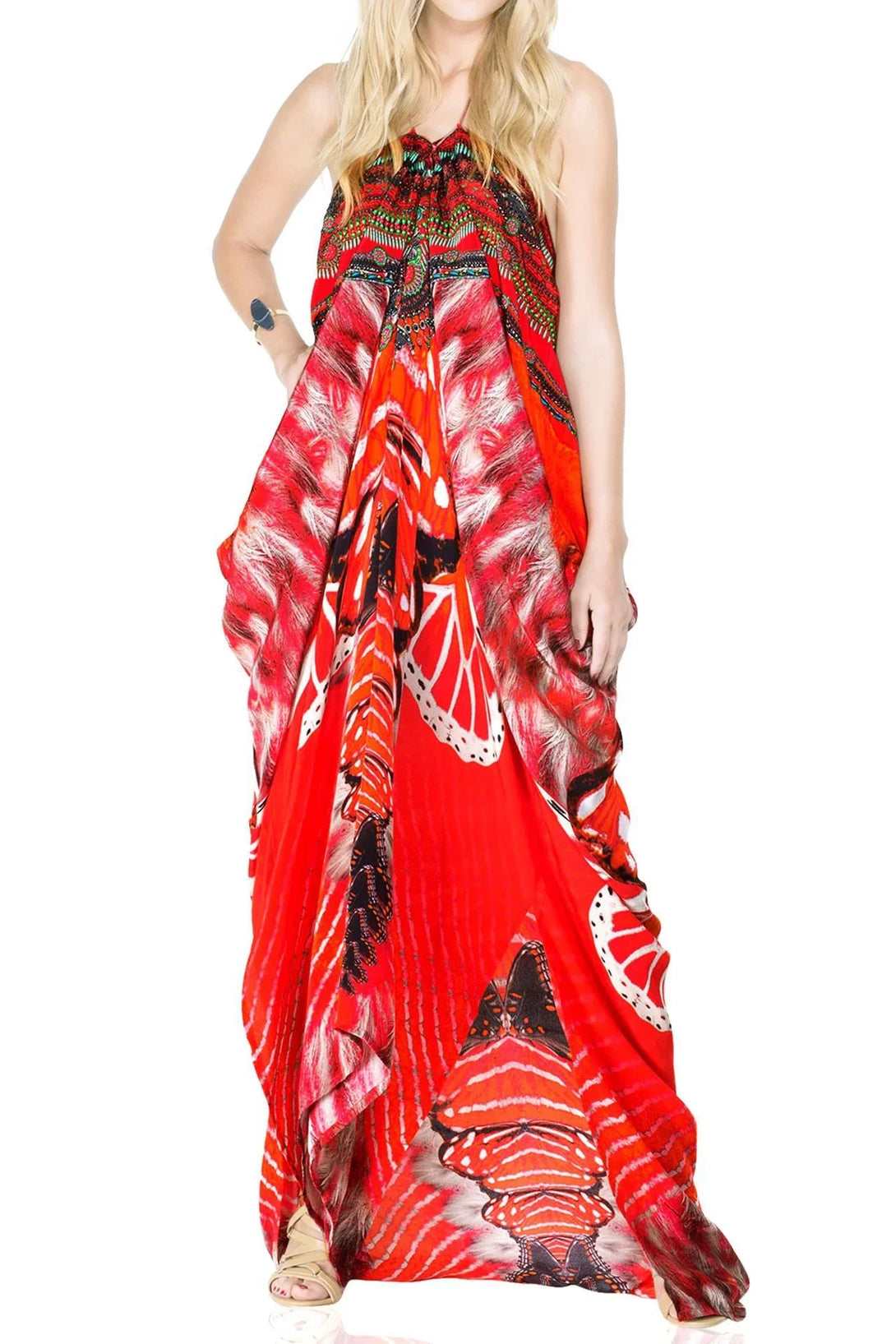 plus size vacation wear, Shahida Parides, summer vacation outfits, outfit kaftan,