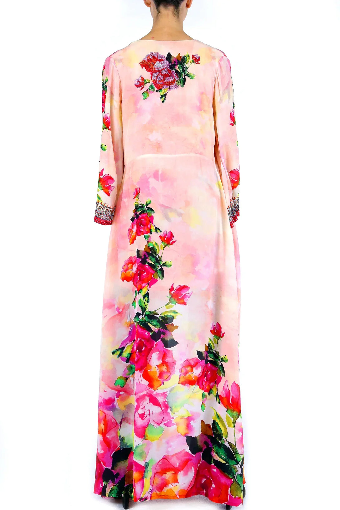 Luxury Designer Maxi Wrap Dresses Small