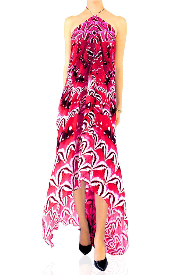 Infinity Maxi Dress in Butterfly-Print