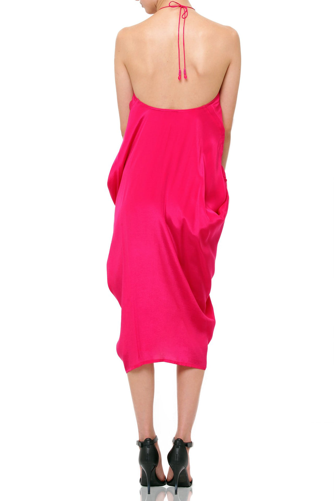 hot pink dress mini, short kaftan, Shahida Parides, sexy mini dresses for women, embellished mini dress,