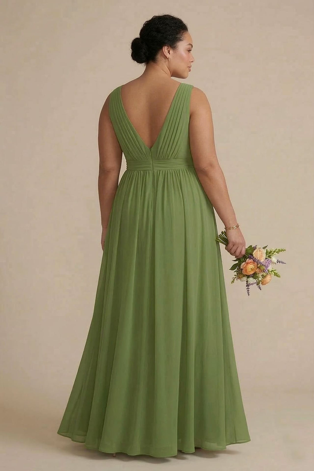 shrug for green dress Dark Velvet Capelet With Velvet Ribbon Color:Light Sage Green main image 0