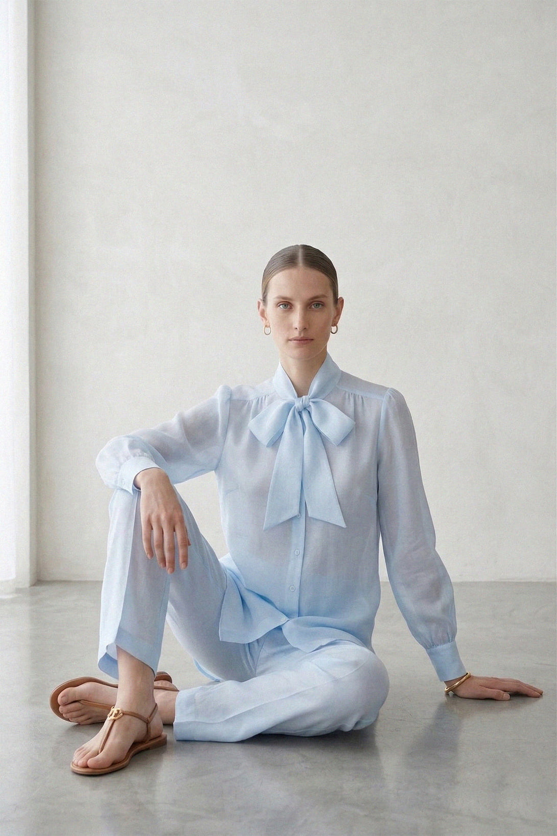 organza dress shirt Tyra Organza Shirt