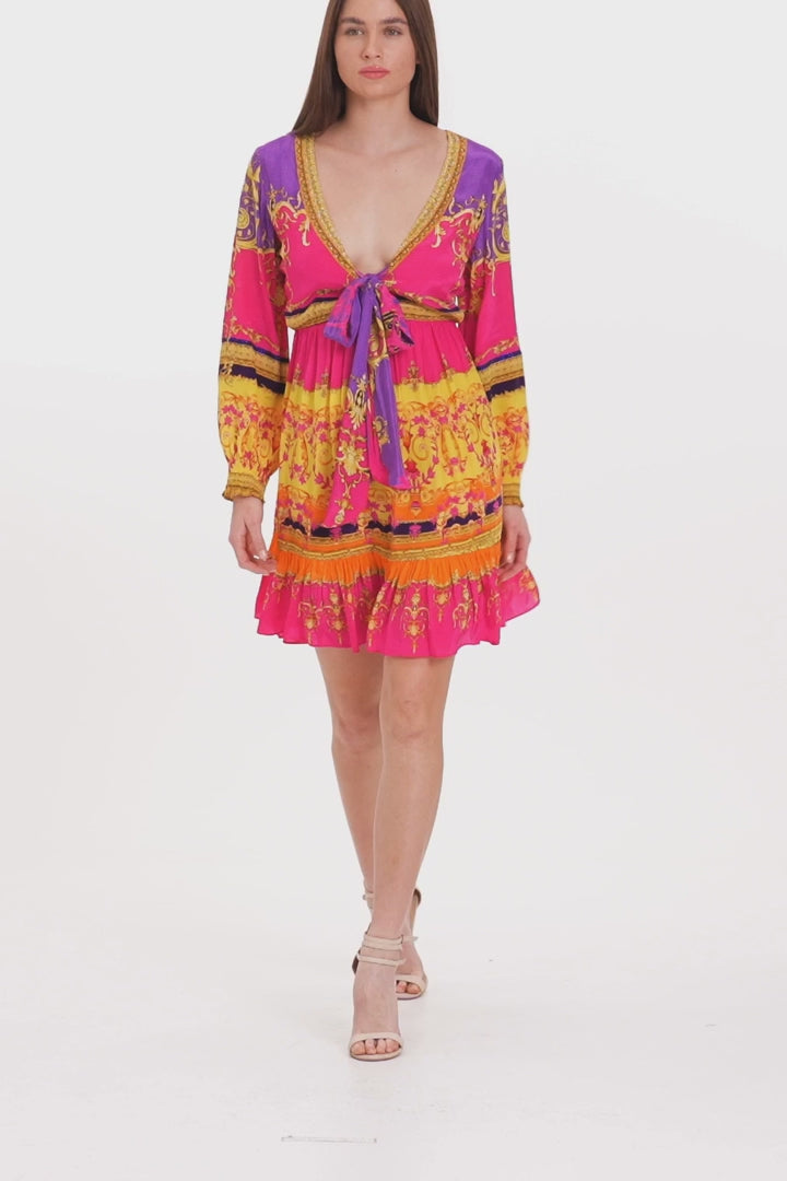  pink mini dress, Shahida Parides, sexy mini dresses for women, bodycon dress long sleeve mini,