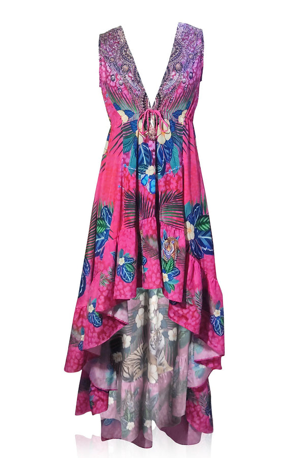  purple maxi dress plus size long summer dresses for women, Shahida Parides, asymmetrical dress formal,