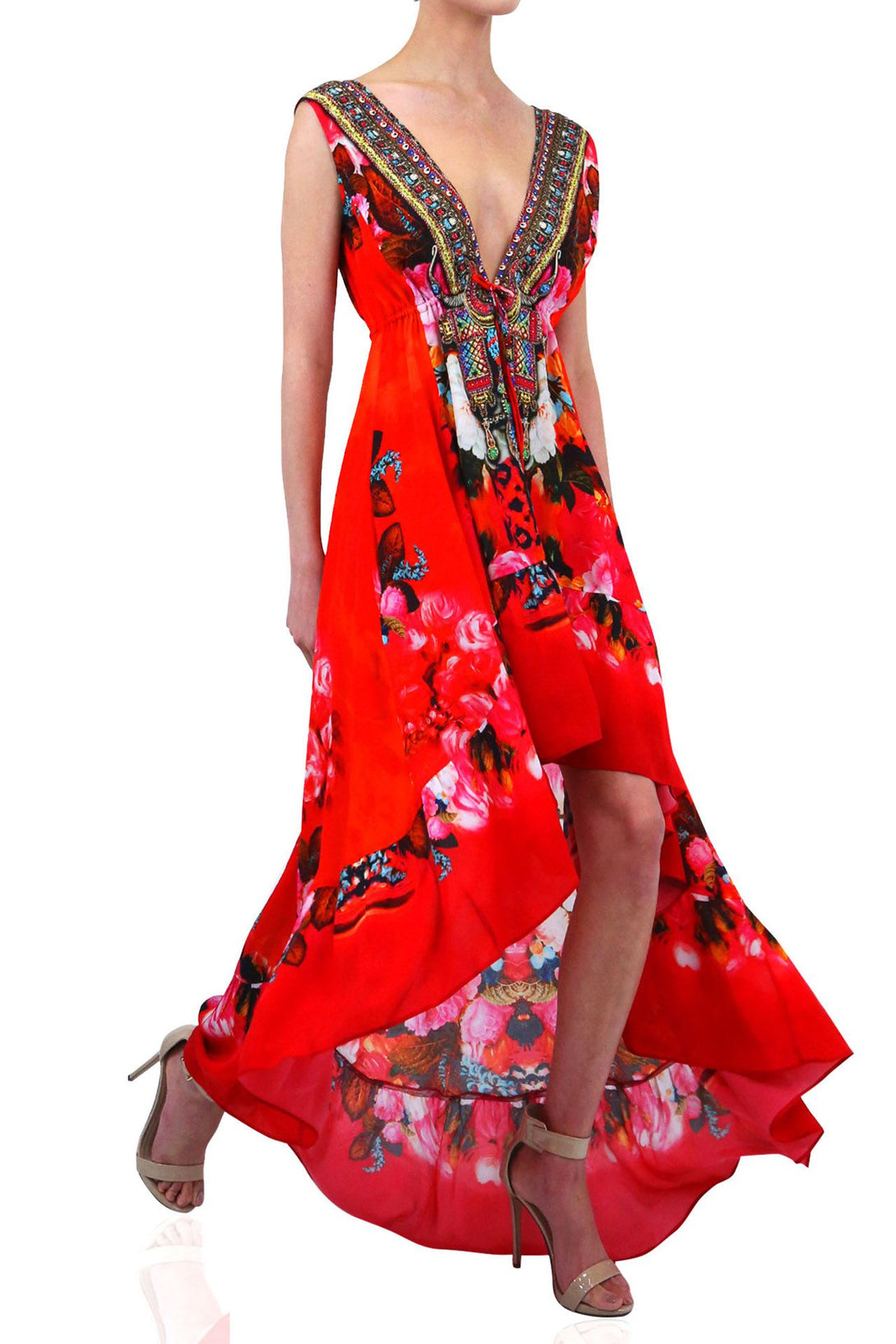  sexy red dress, Shahida Parides, long dresses for women, flowy maxi dress, Shahida Parides,
