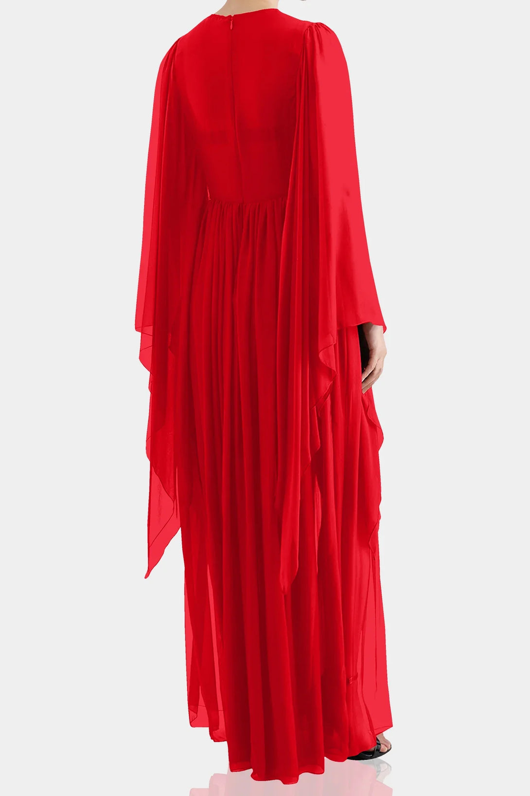 Shahida Parides,
summer maxi dresses for women,
ruffle dress,
long red dress,