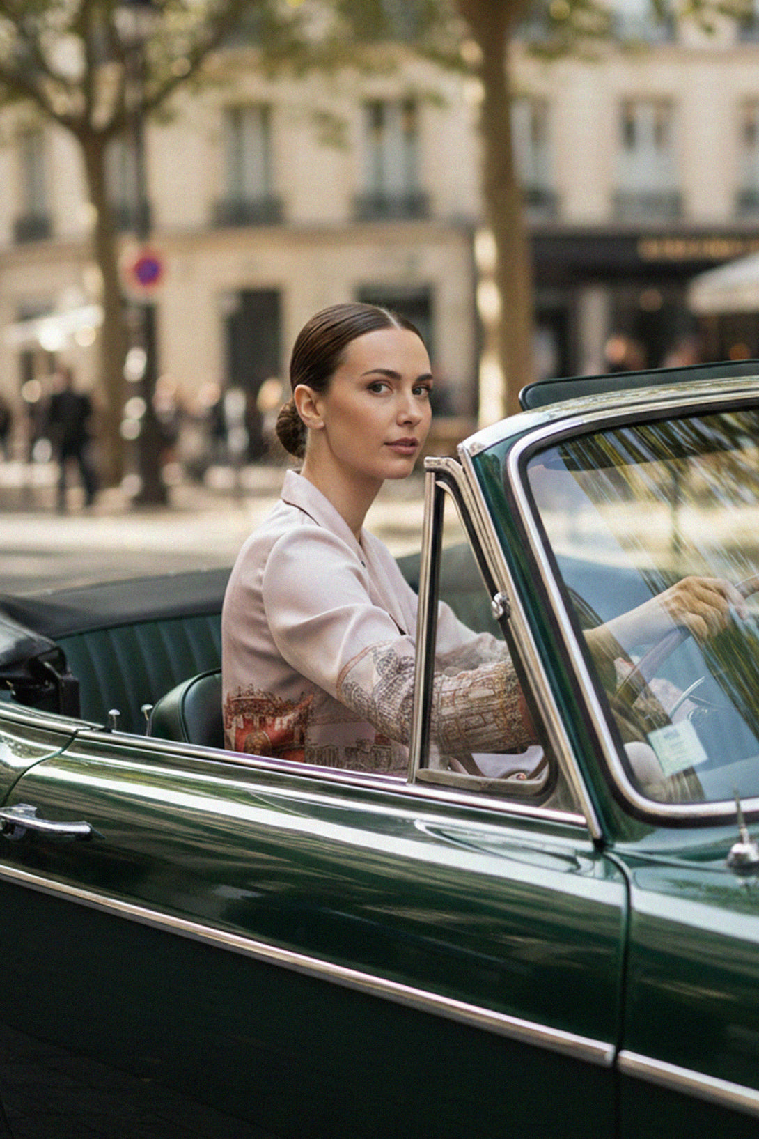 red silk kimono dress, printed women robe, Kyle Shahida designer wear, elegant midi dress, stylish silk kimono