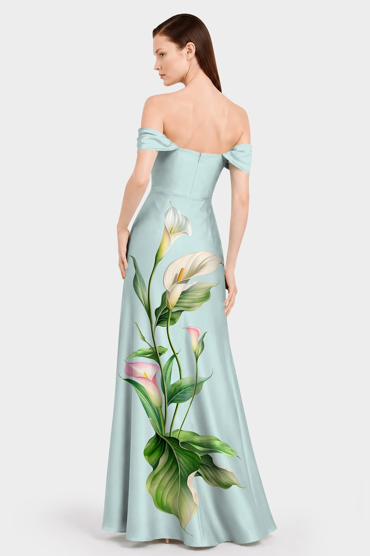silk floral wedding guest dress Floral Wedding Guest Dresses
