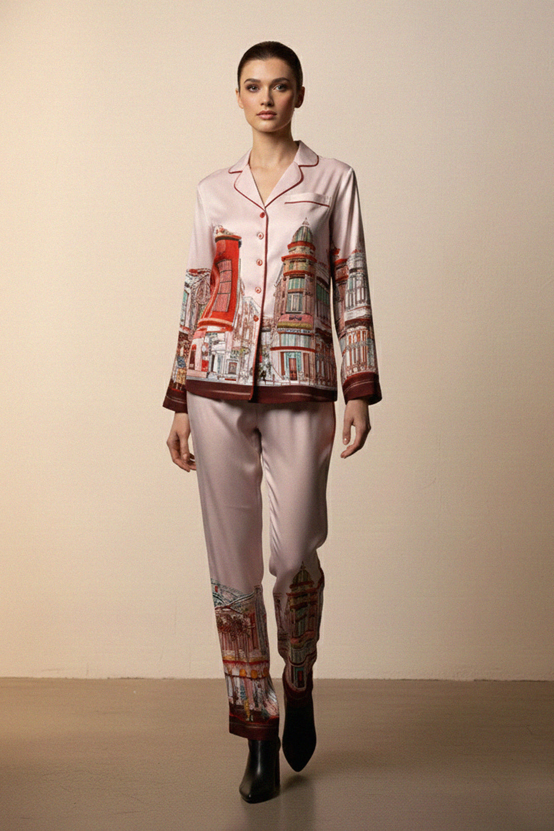 rodeo print shirt women, plus size top, Kyle Shahida western print, casual fashion shirt, stylish printed top