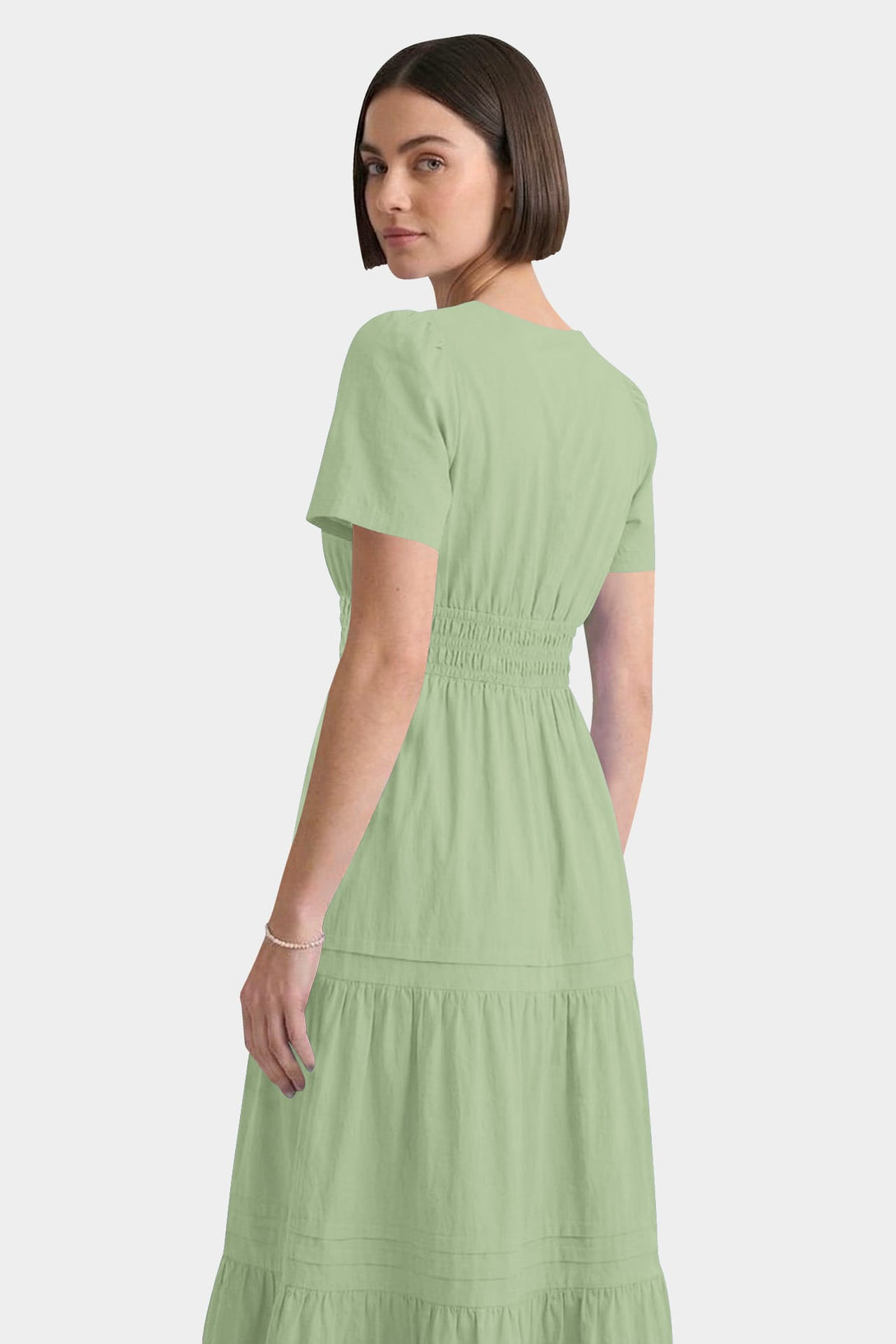 sage green flowy dress Sage Green Cruise & Garden Party Dress