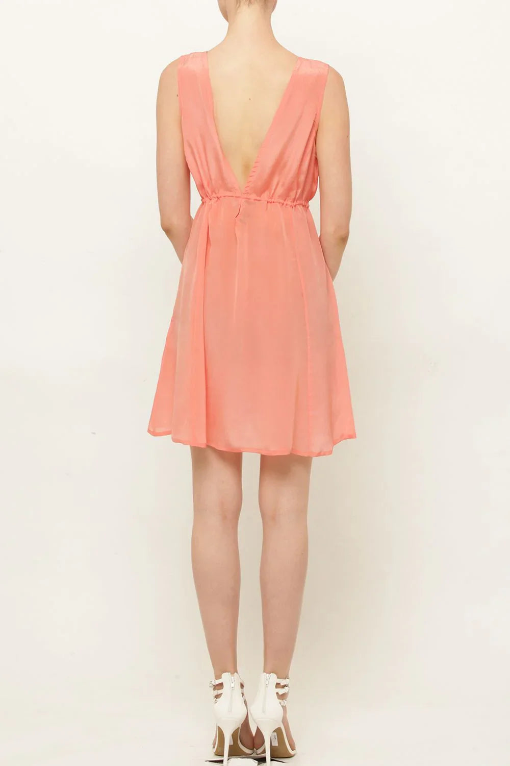 Shahida Parides, sleeveless short dress, short frock for women party wear,