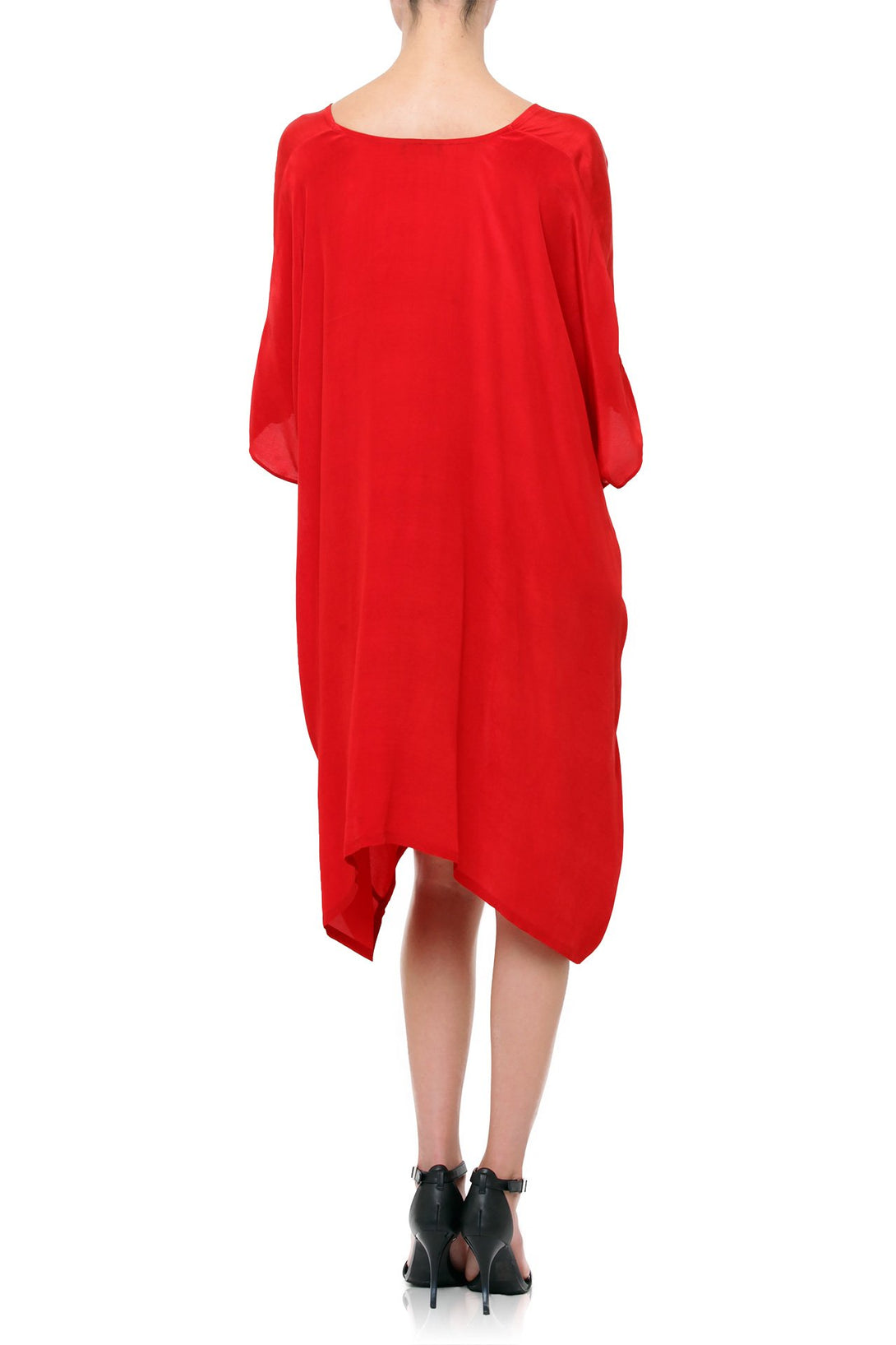  red formal dress short, luxury kaftan, Shahida Parides, sleeveless mini dress, sexy short dresses,