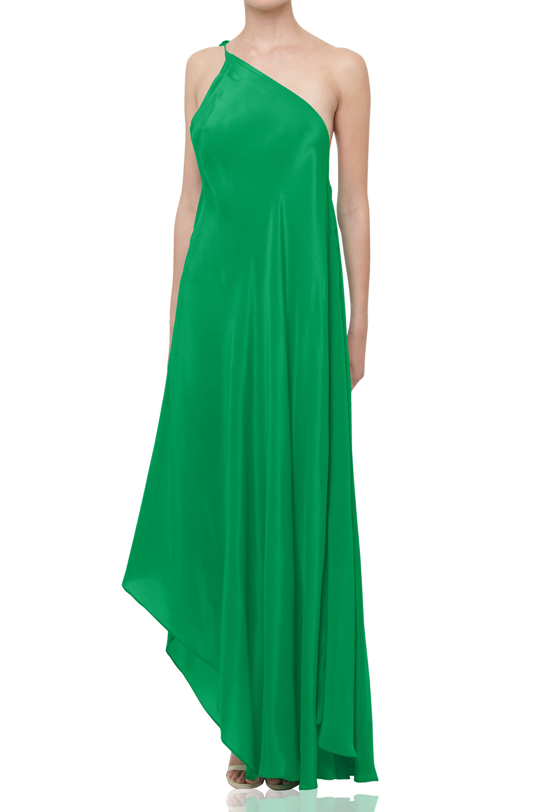  green dress for women, long silk dress, Shahida Parides, halter maxi dress, long flowy dresses,