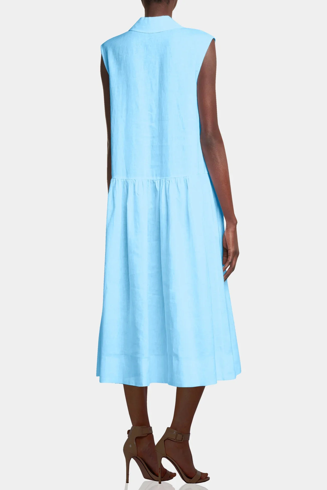 Shahida Parides,
navy blue dress,
midi dresses,
light blue dress,