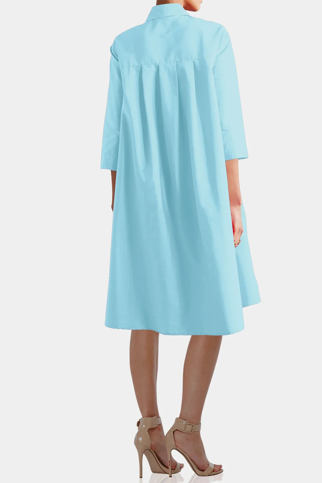 Shahida Parides, vacation dresses for women, casual midi dress, blue midi dress, 