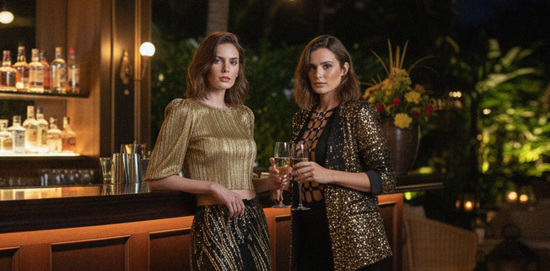 Sequin Embellished Evening Jacket