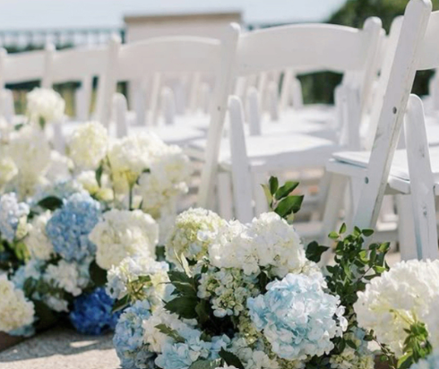 Calla lily table arrangement