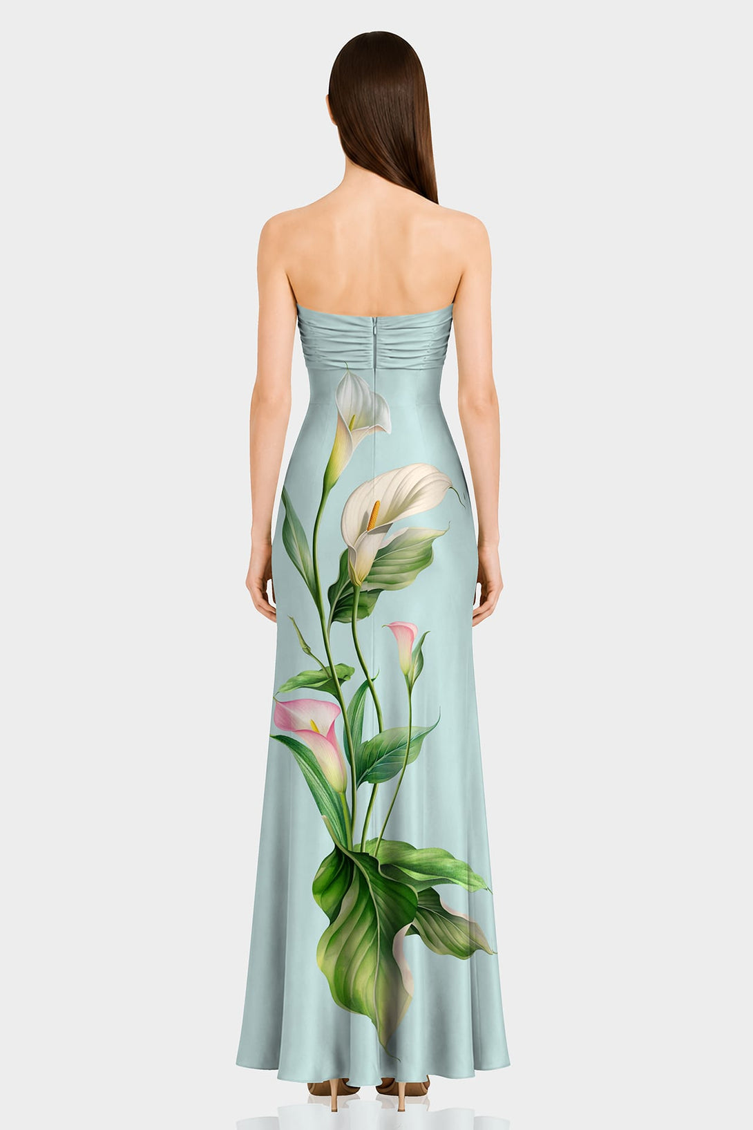 matte satin dress Bridesmaid Dresses Candy Pink Sizes Sculptural Off-The-Shoulder Matte Satin Ball
