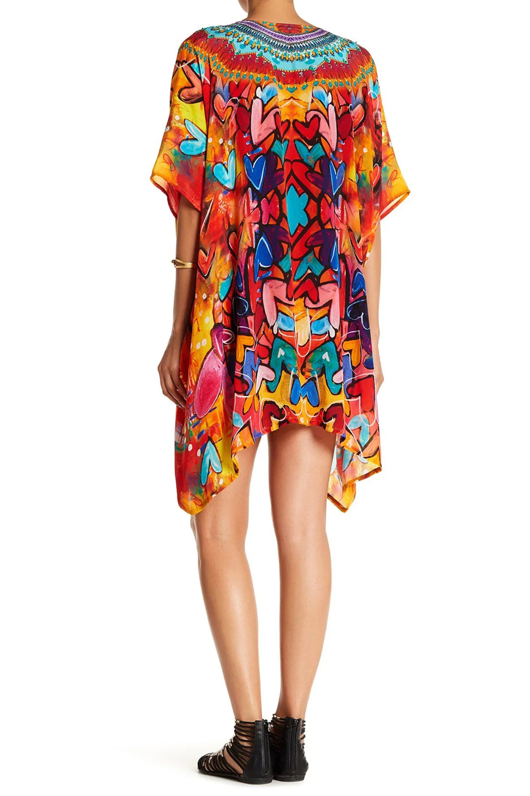  designer kaftan, backless short dress, Shahida Parides, cute short dresses,
