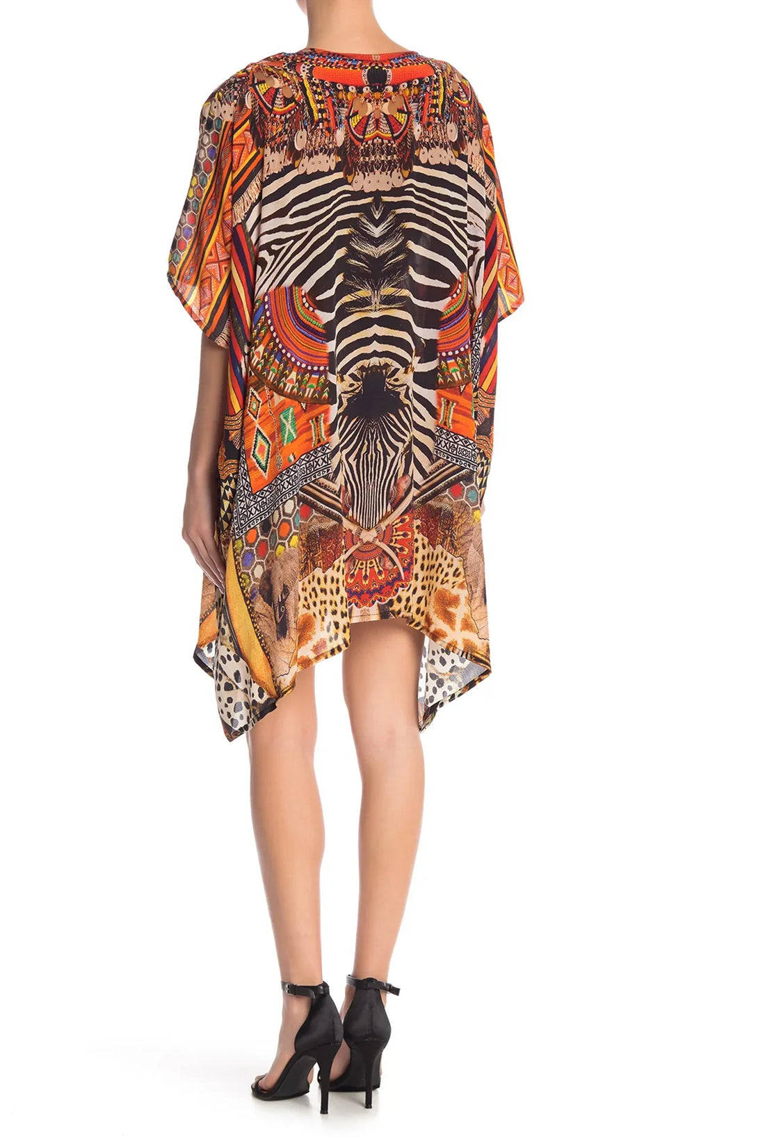  designer kaftan, backless short dress, Shahida Parides, cute short dresses,